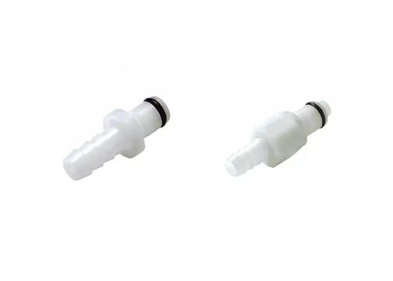 1/4 " Selang Barb Male CPC Fittings Konektor Cepat Plastik Panel Mount Pneumatic Fittings