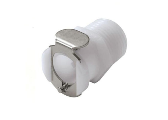 1/4" Flow PLC Series Fluid Quick Connect Fittings CPC Ftiings In Line Pipe Thread