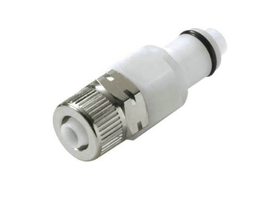 1/8'' Limpasan Dua Sentuhan CPC Male Connector Panel Mount Pneumatic Fittings