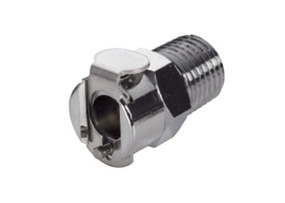 Jalur 1/8'' Female Thread Connector bahan kuningan berlapis krom