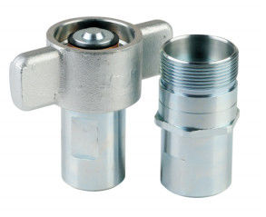 Jenis benang Hidrolik Quick Coupling 250bar Casting Quick Release Connector