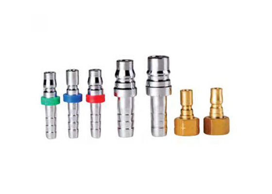 Tembaga Pneumatic Type Close Quick Coupling untuk Sambungan Thread Shipping