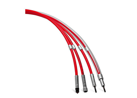 DIN EN1829-2 400MPa Tekanan Tinggi Selang Air Jet Merah Warna ID 4.8mm