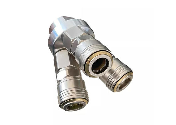 Pneumatic Circular Tiga Way Quick Plug Joint Tipe C Self Locking Untuk Kompresor Udara