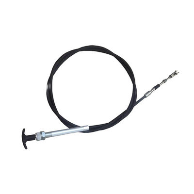 Pengaturan kabel perakitan dengan Twist Locking Handle 96 "panjang Hitam