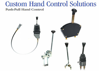 Custom Throttle Control Lever, Industrial Push Pull Control Lever Untuk Truk Mixer