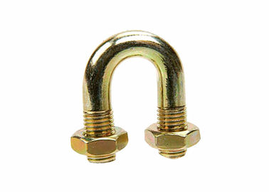 Bolt U khusus industri yang dilengkapi dengan 2 kacang hex 161-010-001 Nomor Bagian