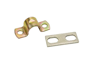 Fittings ujung kabel baja Metal Strap Clamp / Shims untuk pemasangan kabel