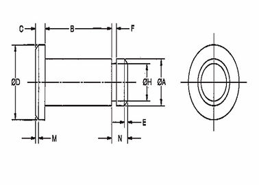 Seri TXLP Adjustable Clevis Pin, Produk Penghubung Metric Clevis Pins