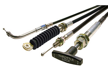 Push Pull Standard Custom Control Cable Ukuran Gambar Untuk Lawn / Taman Traktor