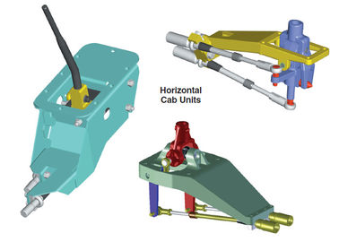 MTS Systems Industrial Manual Stick Shift Unit Kabin Horizontal Tipe ISO 9001 Disetujui