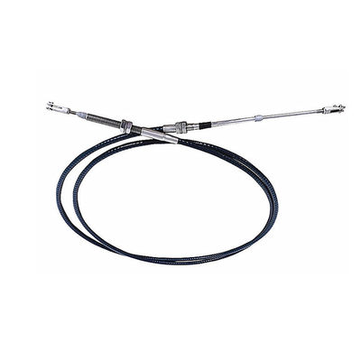 Black Push-Pull Kabel Assembly dengan bahan stainless steel tahan lama atau baja karbon
