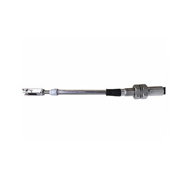 Black Push-Pull Kabel Assembly dengan bahan stainless steel tahan lama atau baja karbon