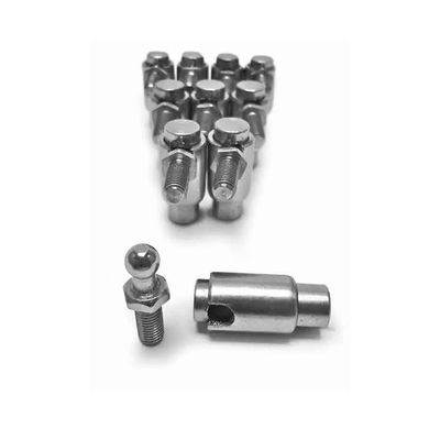 Perak/kuning Quick Disconnect Ball Joint Fuel Shut-Off Kabel Ball Joint untuk Mesin