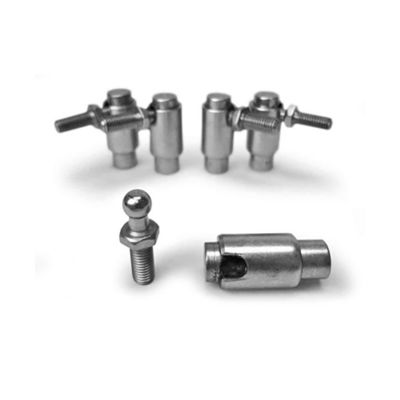 Perak/kuning Quick Disconnect Ball Joint Fuel Shut-Off Kabel Ball Joint untuk Mesin