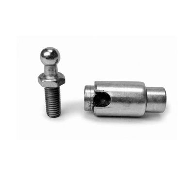 Perak/kuning Quick Disconnect Ball Joint Fuel Shut-Off Kabel Ball Joint untuk Mesin