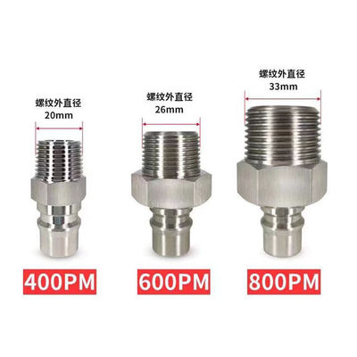 5.9-70.9 Flange pipa hidrolik Fitting dengan 10000PSI Tekanan Kerja Quick Connect
