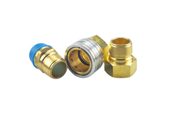 15.82mm-ID14 Round Head Self Locking Flange Metal Hose / Flexible Metal Hose untuk pemeliharaan kereta api