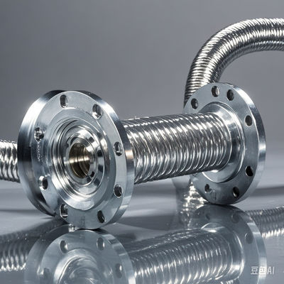 Set Penggerudi Baja Karbon Untuk Flange Pasang Tekanan Fleksibel Metal Hose Flange Metal Hose