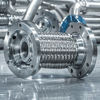 ISO 7241A Standar Flange Metal Hose Instalasi pipa yang jauh lebih mudah dan halus