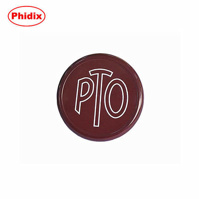 2 " Jamur Merah PTO Knob 3/8-24 UNF Thread