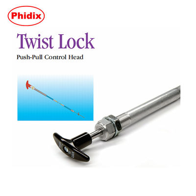 Kepala kontrol twist lock push-pull