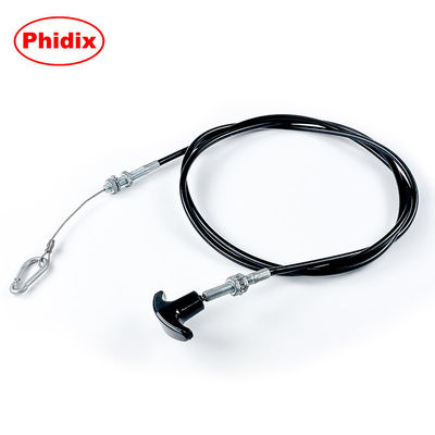 Non Lock Kabel Kontrol Mekanis Industri Dorong Tarik Kepala Kontrol Mesin Ditutup