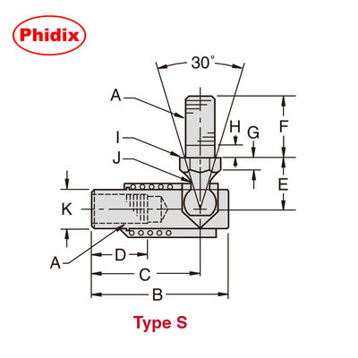 S/SS/SC Series Quick-Disconnect Ball Joints. Desain Sleeve & Clip Spring-Loaded untuk Sistem Pertanian & Material Handling. Baja Zinc Plated dengan Studs yang Diobati Panas.