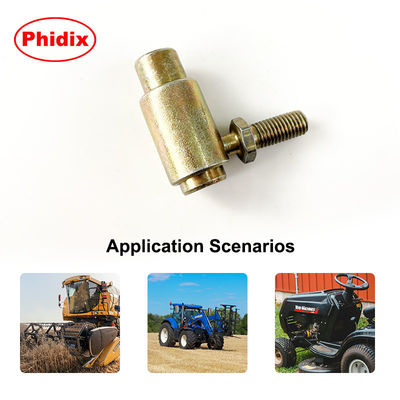 S/SS/SC Series Quick-Disconnect Ball Joints. Desain Sleeve & Clip Spring-Loaded untuk Sistem Pertanian & Material Handling. Baja Zinc Plated dengan Studs yang Diobati Panas.