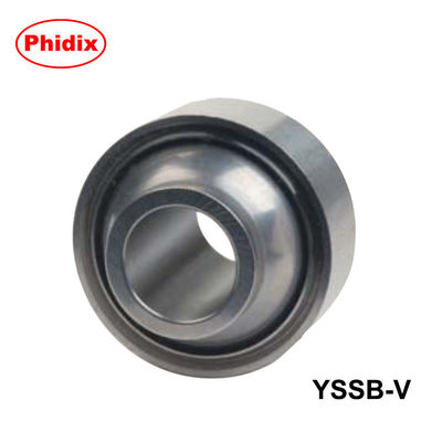 YSSB-V Series Stainless Steel Spherical Bearings ∙ High Misalignment & Corrosion Resistance for Marine, Chemical & Food Machinery ∙ PTFE-Lined Design with Press-Fit/V-Groove Configurations ∙
