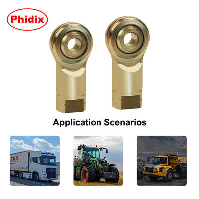 EM-M/EF-M Series Metal Rod Ends: Zinc-plated Metric Joints dengan PTFE Options & Korosi Resistance untuk Industrial Motion Control