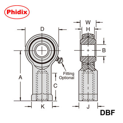 DBM/DBF Series Metric Ball Screw Assemblies: Jalur Perunggu yang Diimpresikan Minyak, Bertahan Suhu Tinggi & Korosi untuk CNC/Automasi Presisi