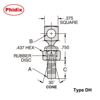 Produk penghubung Rotary Swivel Joint Connector Type DC / DH Control Swivels