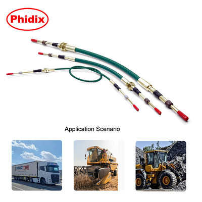 Kabel kontrol push-pull yang sangat tahan lama untuk suhu ekstrim (-65°F sampai 230°F) & lingkungan industri yang keras