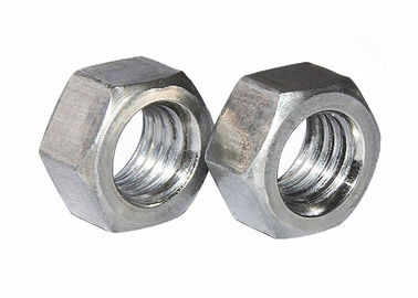 Fittings ujung kabel baja karbon Kuning Zinc Plated Perawatan permukaan Hex Kacang