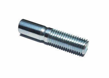 Perlengkapan ujung kabel tahan aus Zinc Plated Gold Stud Bolt Threaded Rods