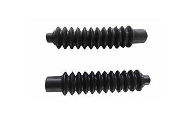 Perlindungan Karet Bellows Fittings ujung kabel ukuran khusus Hitam Warna
