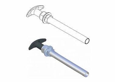 Twist Lock Push Pull Control Kabel Kepala Pengendalian Pengumpulan Untuk Stop Throttle