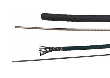 Pemasangan Kabel Kontrol Disesuaikan Tahan Tinggi Galvanis Kabel Kabel Baja Karbon