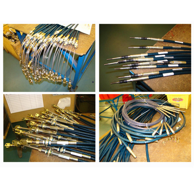 Fleksibel Shaft Gear Shift Control Kabel Untuk Pertambangan / Peralatan Pengeboran Minyak