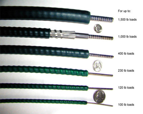 Kabel kontrol mekanik khusus, suku cadang traktor pertanian Kabel kontrol rem