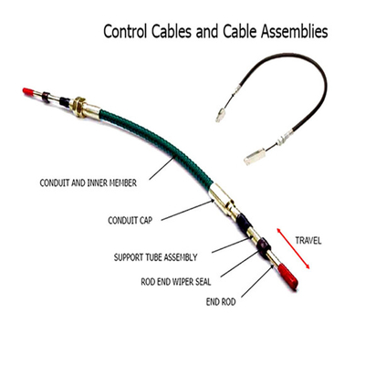 Kabel kontrol khusus profesional truk berat Gear Shift Kabel ukuran khusus