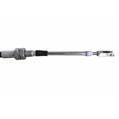 Dorong 600N Tarik 1800N Stroke 125mm Kabel kontrol mekanik