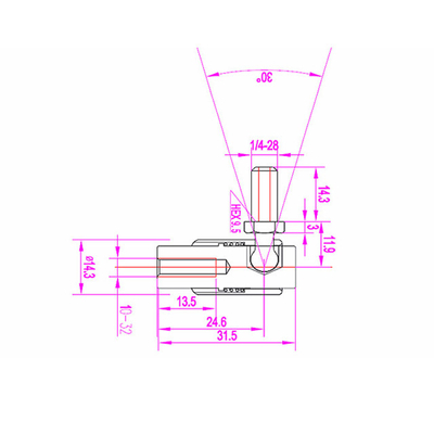 Kuning Zinc - Plated stainless steel Ball Joint Dengan Ss Spring Untuk Kabel